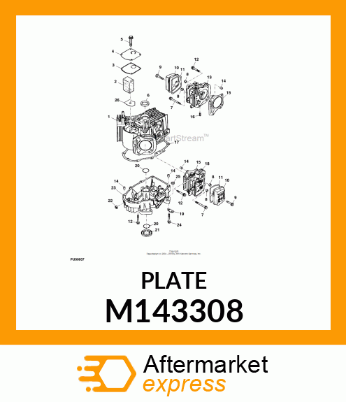 Plate M143308