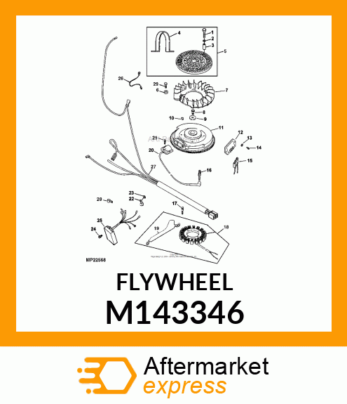 FLYWHEEL M143346