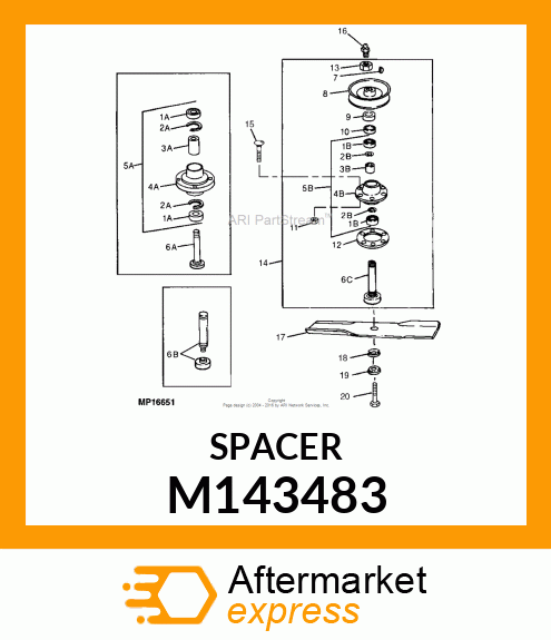 SPACER M143483