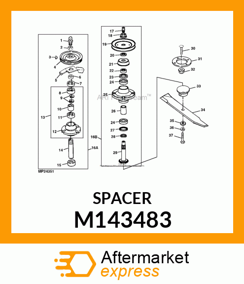 SPACER M143483