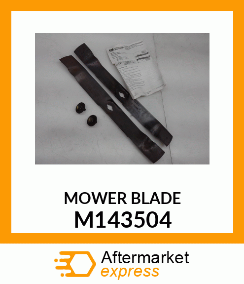 BLADE, MOWER (62C) M143504