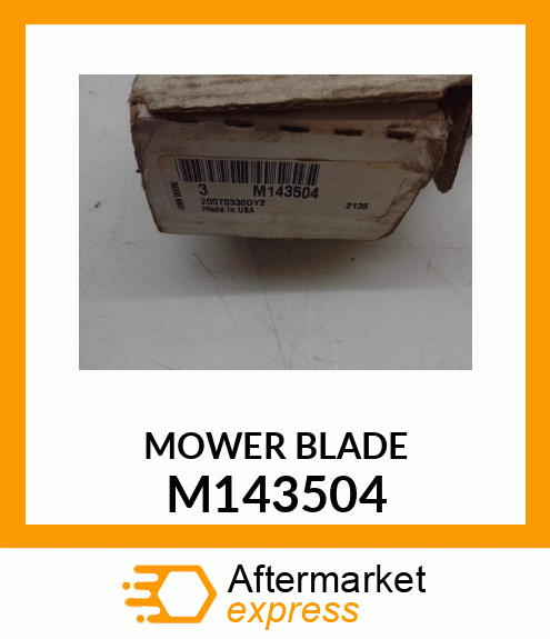 BLADE, MOWER (62C) M143504