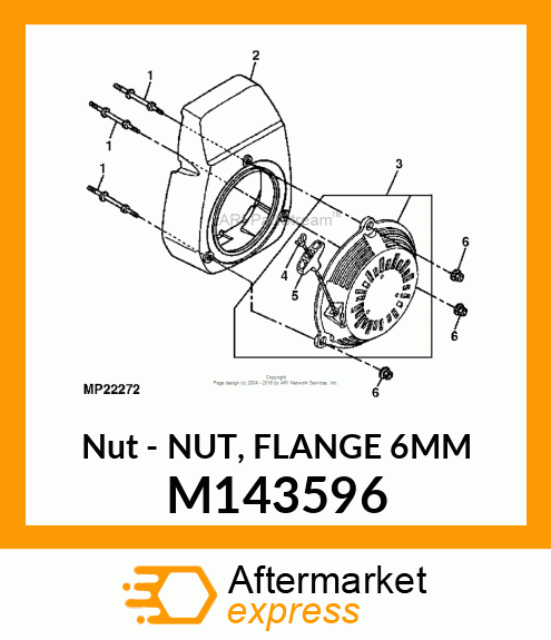 Nut M143596