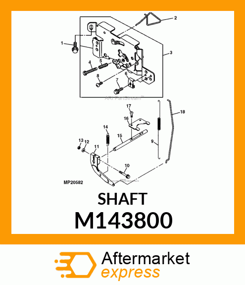 SHAFT M143800