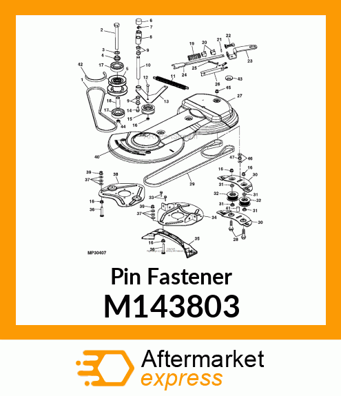 Pin Fastener M143803