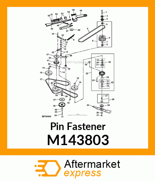 Pin Fastener M143803