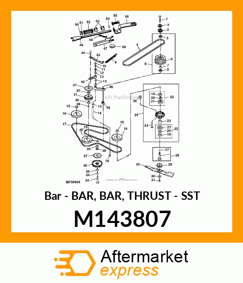 Bar - BAR, BAR, THRUST - SST M143807