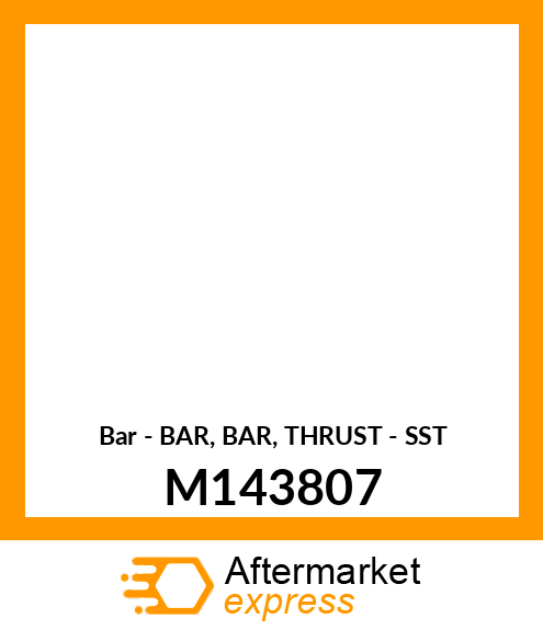 Bar - BAR, BAR, THRUST - SST M143807