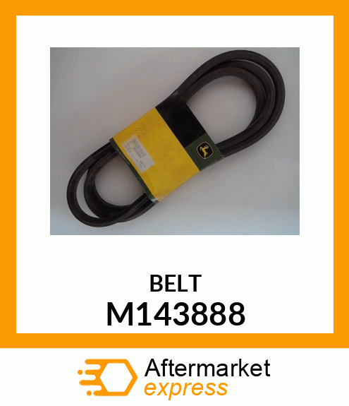 Spare part M143888 + Belt