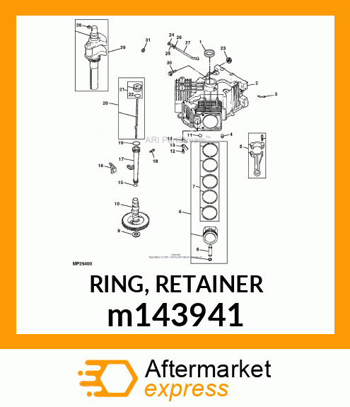 RING, RETAINER m143941