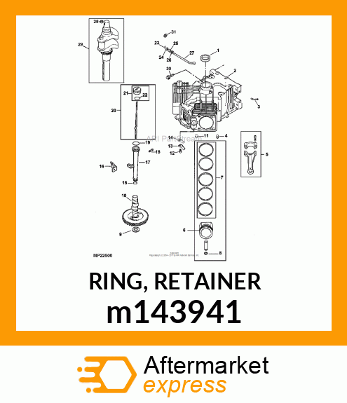 RING, RETAINER m143941