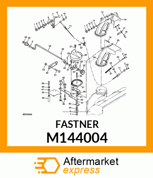 PIN, SPRING CLIP M144004