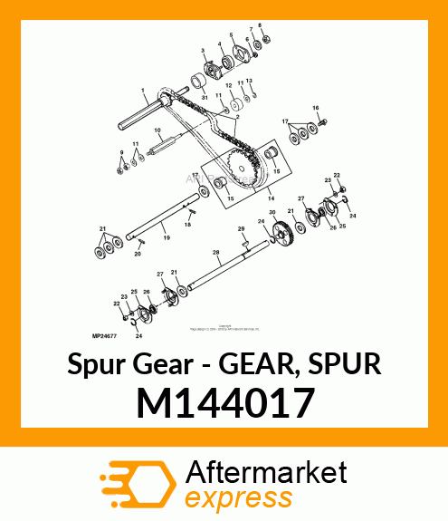Spur Gear M144017