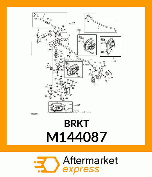 Bracket M144087