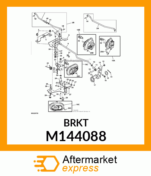 Bracket M144088