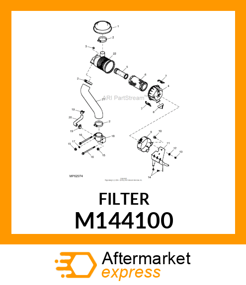 ELEMENT, PRIMARY AIR M144100