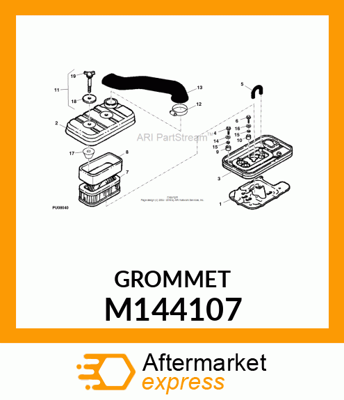 DAMPER M144107