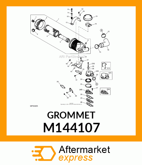 DAMPER M144107