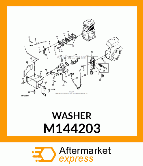 Washer M144203