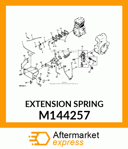 Extension Spring M144257