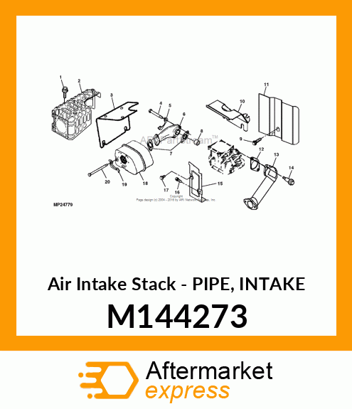 Air Intake Stack M144273