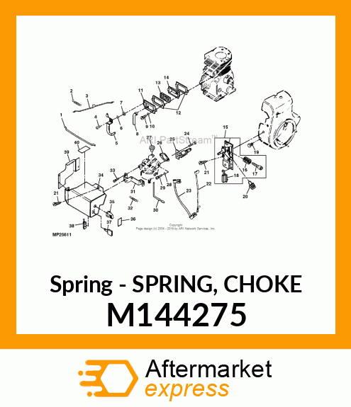 Spring - SPRING, CHOKE M144275