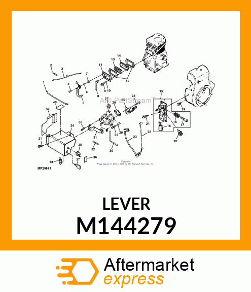 Lever M144279