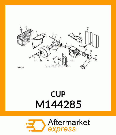 Cylinder Liner M144285
