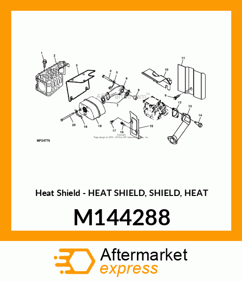 Heat Shield M144288