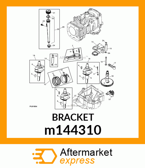 BRACKET m144310