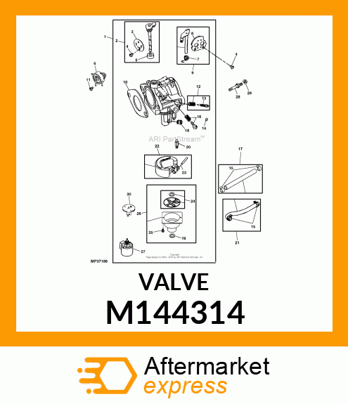 VALVE, CHOKE M144314