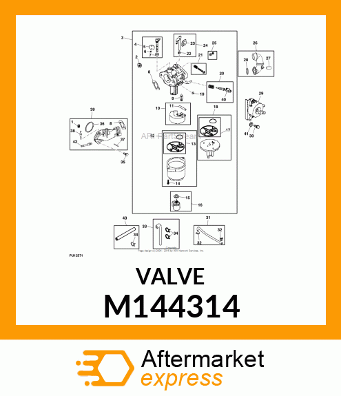 VALVE, CHOKE M144314