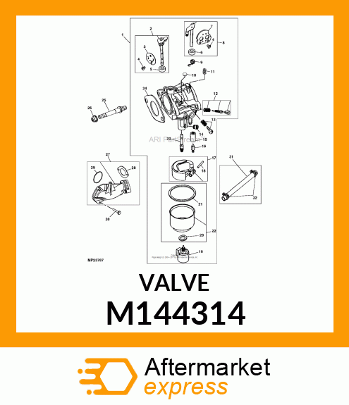 VALVE, CHOKE M144314