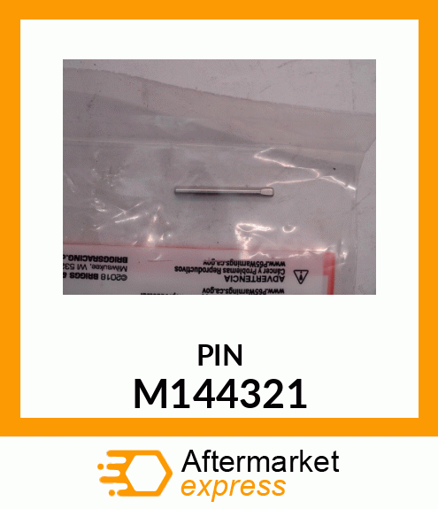 PIN, FLOAT HINGE M144321