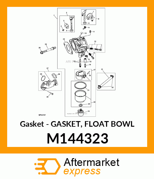 Gasket M144323