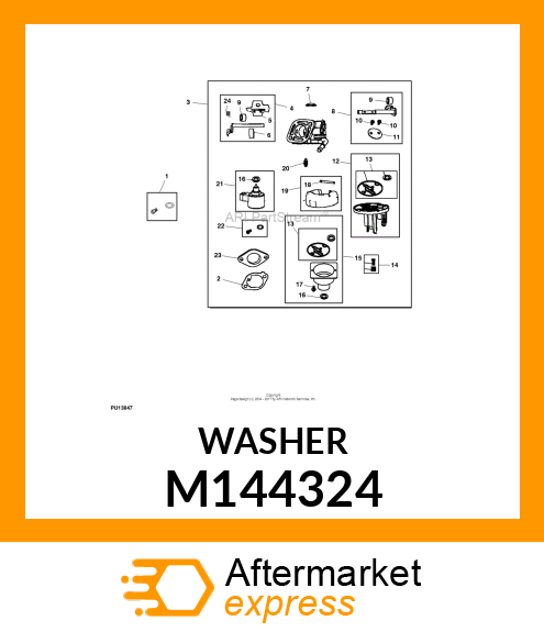 WASHER, SEALING M144324