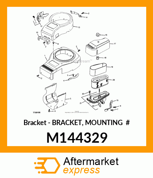 Bracket Mounting # M144329