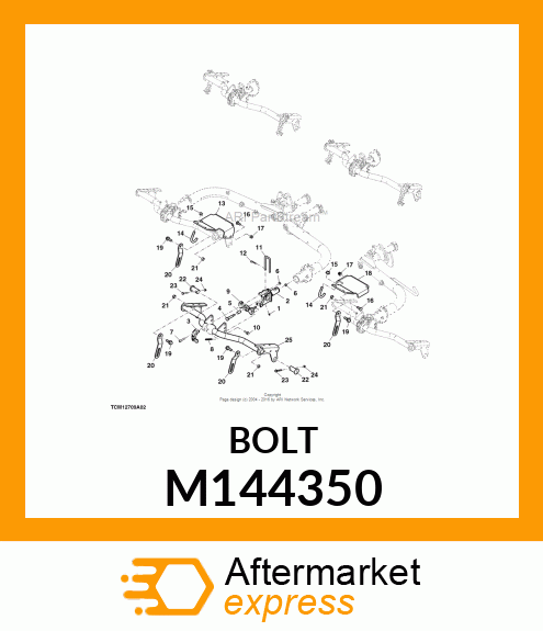 BOLT, SHOULDER M144350