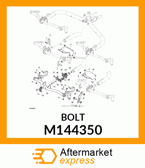 BOLT, SHOULDER M144350