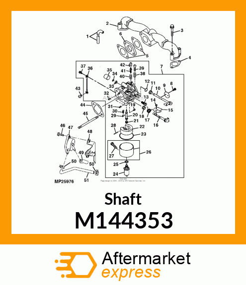 Shaft M144353