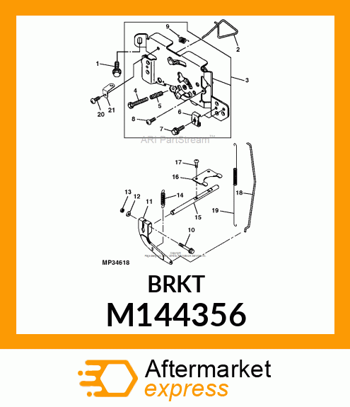 BRACKET M144356