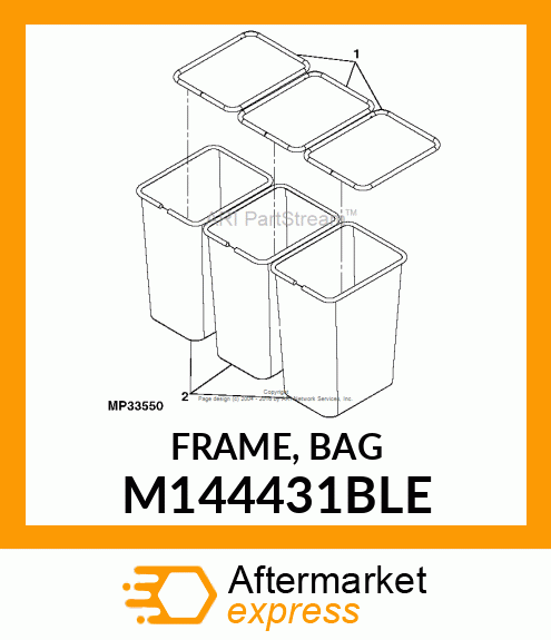 FRAME, BAG M144431BLE