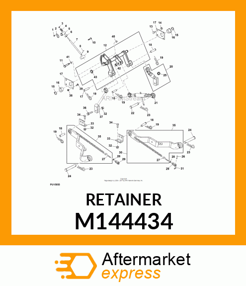 RETAINER, RETAINER M144434