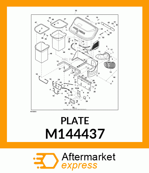 BRACKET, STOP M144437