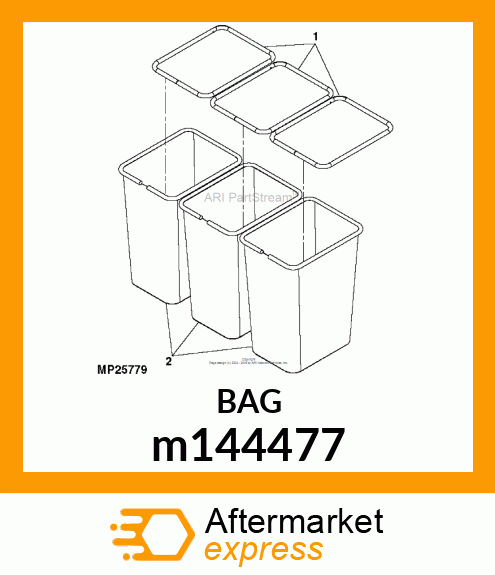 BAG, BAG, 3 BAG BAGGER m144477