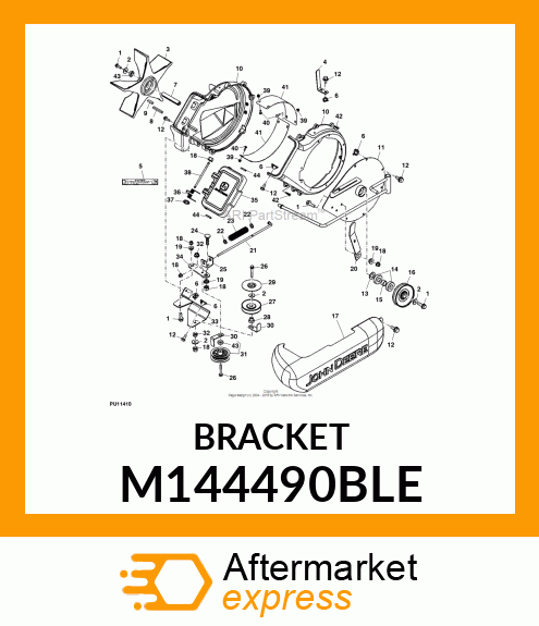 BRACKET, PF IDLER MOUNTING(PAINTED) M144490BLE