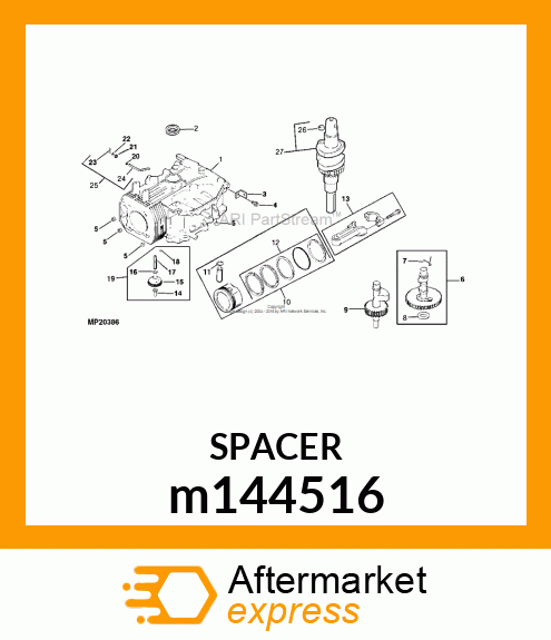 PIN, DOWEL LOCATING m144516