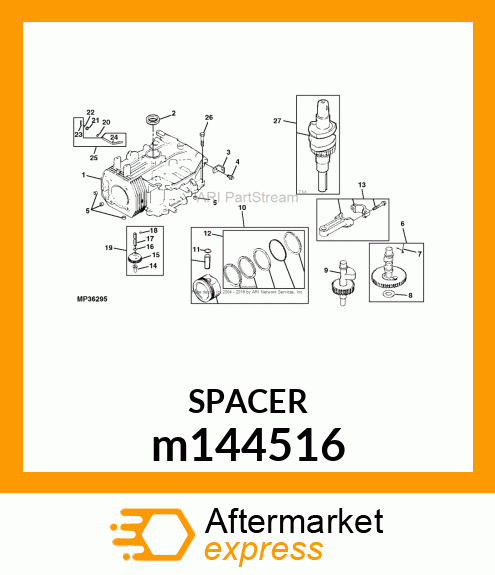 PIN, DOWEL LOCATING m144516