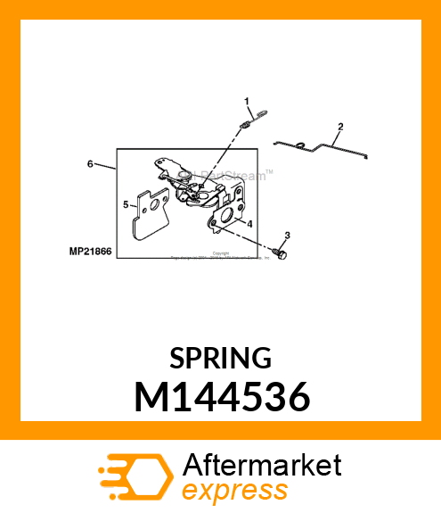 SPRING, GOVERNOR M144536