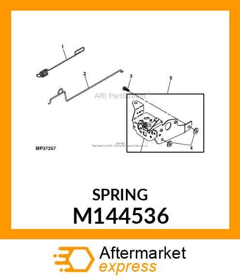 SPRING, GOVERNOR M144536